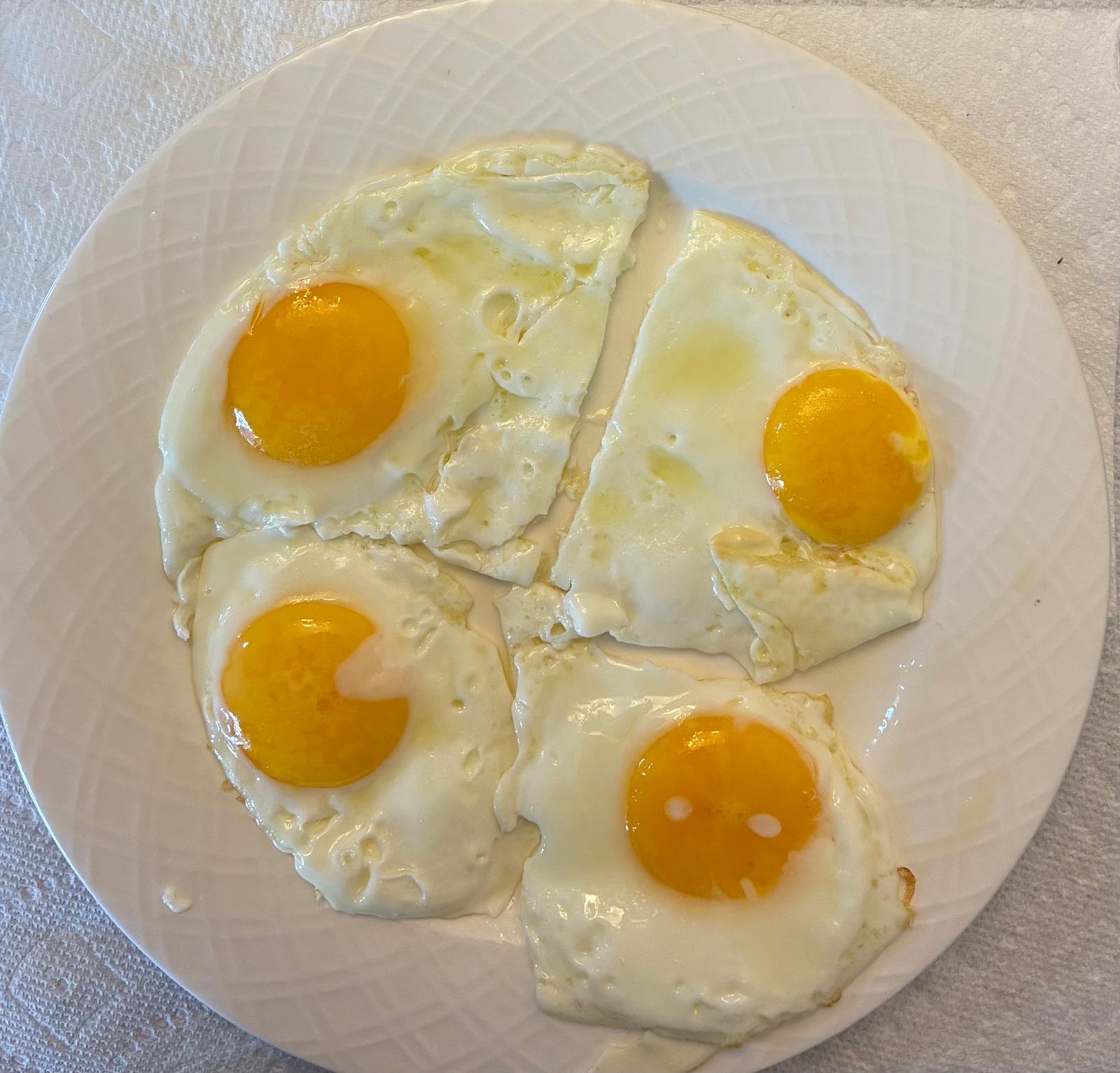 Fried Eggs (3 eggs) — breakfast at Troy Stew Salad & Grill